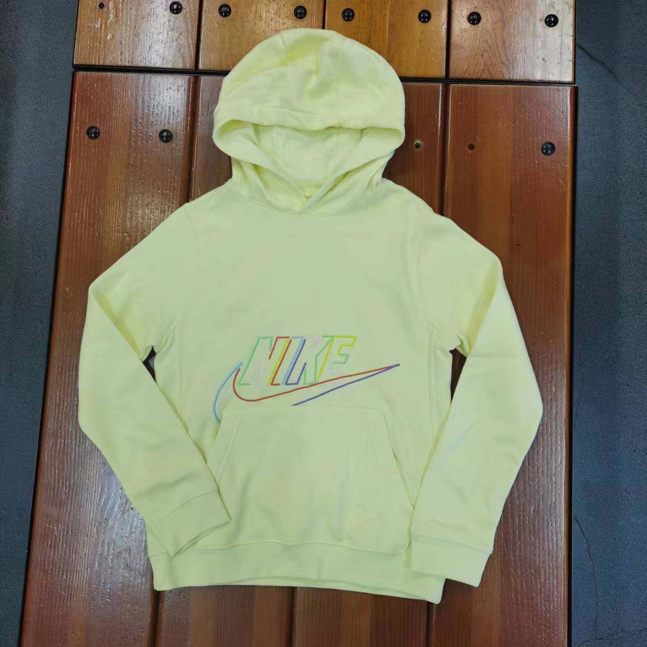 Nike/耐克正品春季大童加绒保暖运动休闲卫衣DX5087-706