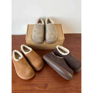UGG河南桑坡村羊皮毛一体真皮纯羊毛厚底大头全包大土豆雪地靴女