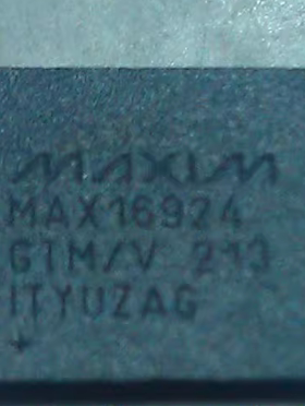 MAX16924 MAX16924GTM/V 汽车电脑板电压电平转换IC芯片QFN