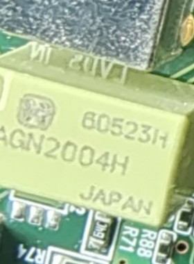 AGN2004H 8脚继电器 插脚  两开两闭 全新进口