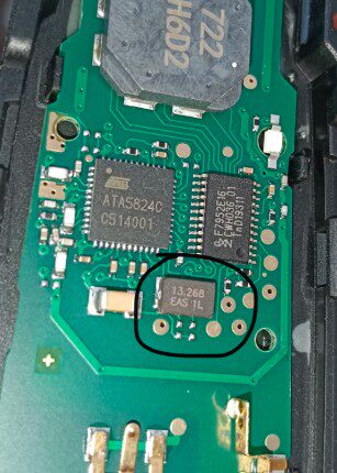 13.268 晶振 大众迈腾 DI936车系遥控易损2脚陶瓷晶振 5032全新