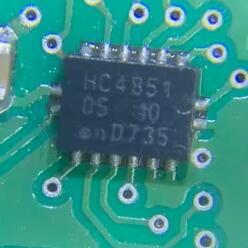 4851 多路驱动 模拟开关ICQFN封装 HC4851 进口