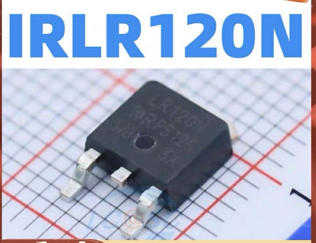 IRLR120N IRLR120NTRPBF LR120N TO252贴片晶体三极管IC芯片集成