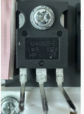 AU4062D-E G40EF5A 宝马i3 PTC模块易损场效应三极管拆机测好长脚