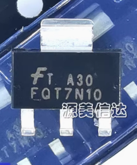 FQT7N10L 汽车主机板N沟道场效应三极管SOT223