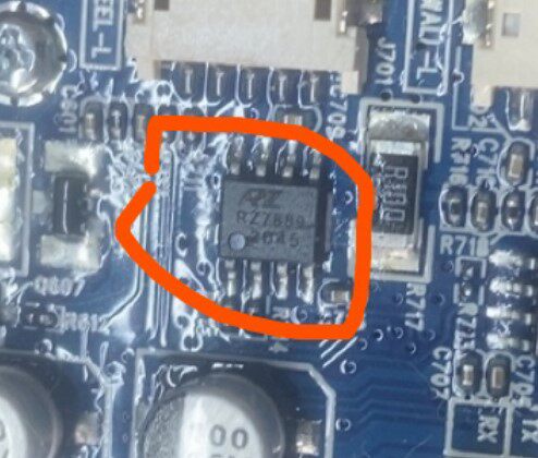 RZ7889 双向直流马达驱动IC芯片SOP8脚