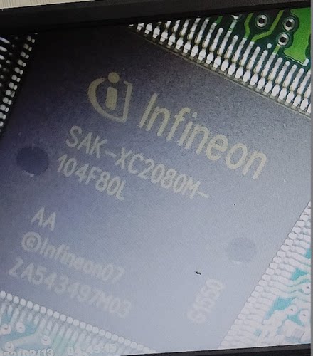 SAK-XC2080M-104F80L   汽车主机板CPU  带板子