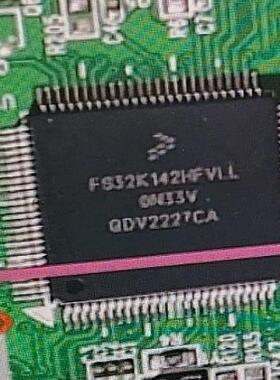 FS32K142UAVLL 汽车电脑板CPU芯片QFP100脚 拆车割板