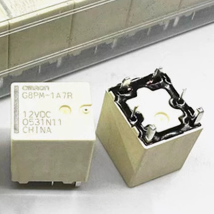 G8PM-1A7R 12VDC 汽车日间行车报警双闪灯继电器 1AW7R 6脚