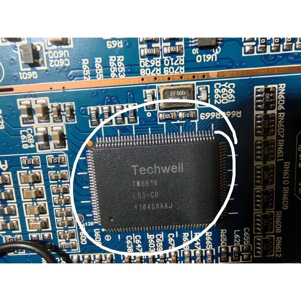 TW8816LB3-CR TW8816 LB3-CR 东方红拖拉机仪表液晶屏驱动IC芯片