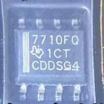 全新原装 ISO7710FQDRQ1 网版印刷7710FQ 封装SOIC-8 数字隔离器