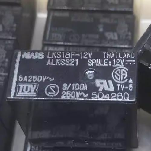 LKS1aF-12V ALKS321 汽车电脑板12V功率继电器4脚全新