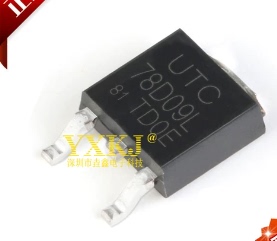 全新UTC UTC78D09L 0.5A 9V TO-252 贴片三端稳压器 78D09L
