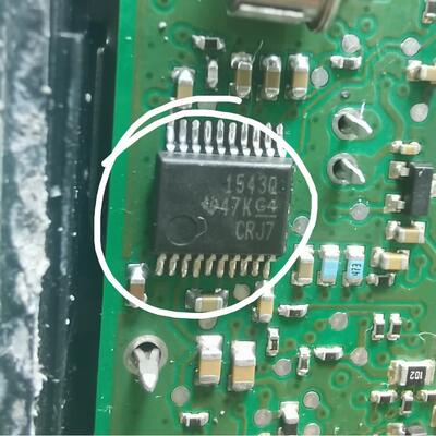 1543Q TLC1543QDB 汽车电脑板逻辑IC芯片转换器SSOP20脚