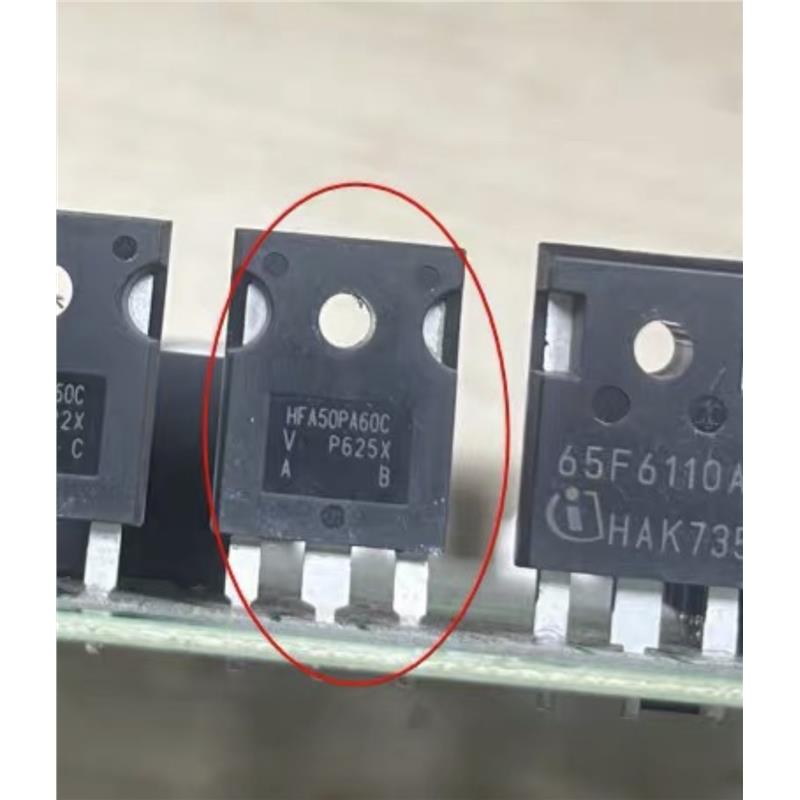 HFA50PA60C 新能源电脑板快恢复整流管二极管大管进口拆机测量好