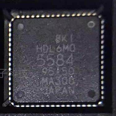 HDL6M05584 八通道 三电平超声脉冲发生器IC芯片QFN64脚