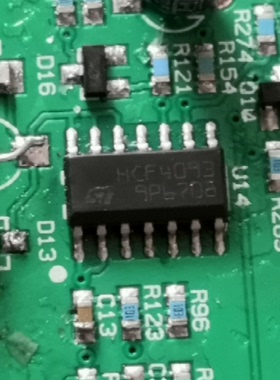 全新进口原装 HCF4093 HCF4093M013TR SOP-14 逻辑栅极逆变器