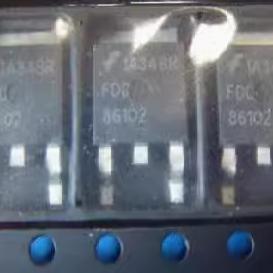 FDD86102 86102LZ 威迈斯电源板N沟道场效应电源管TO252贴片
