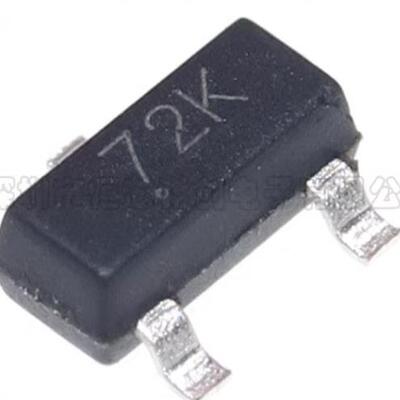 72K 原装正品 2N7002K SOT-23 N沟道60V340mA贴片MOSFET场效应管