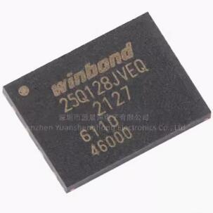 全新 W25Q128JVEIQ 丝印25Q128JVEQ WSON-8 NOR FLASH