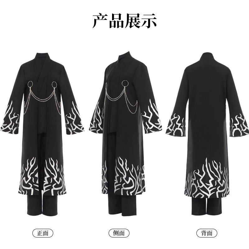 跨境新品韩流女团K-POP猎魔女团cos服鲁米米拉佐依舞台表演服装