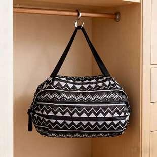 新款风琴包超市买菜包便携手提袋卷卷包云朵包大容量收纳袋折叠购