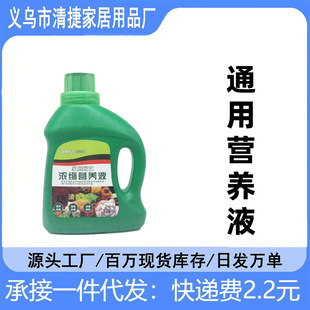 新款园艺植物营养液通用型土水培盆栽花卉绿萝富贵竹液体花肥料