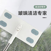 新款 简约加厚静电除尘拖把湿纸巾一次性免洗懒人拖地抹布平板家用