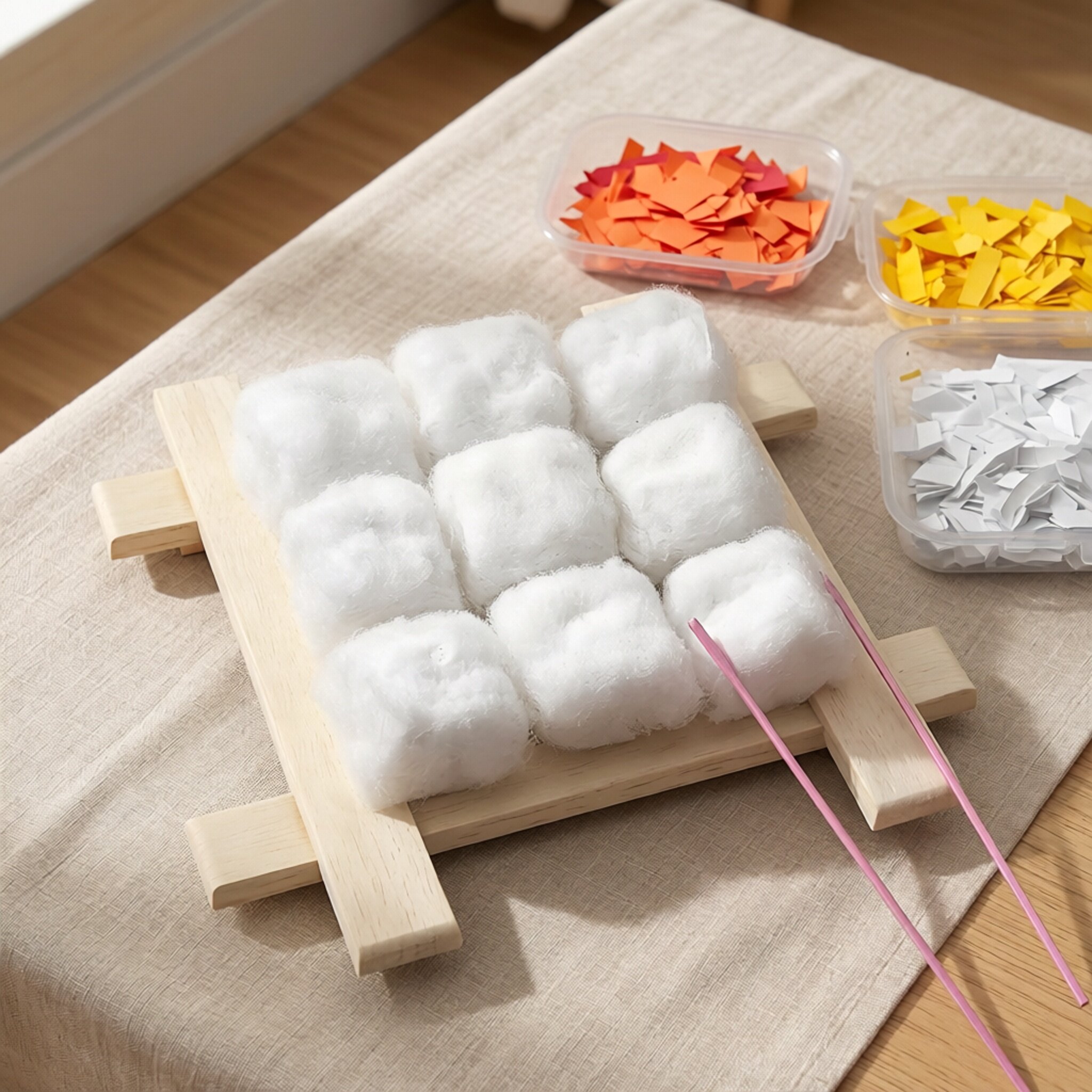 霉豆腐玩具创意手工DIY材料包亲自互动游戏解压仿真玩具创意玩具