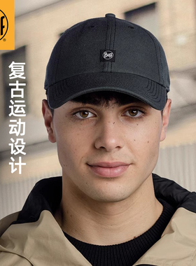 BUFF春秋季帽子新款棒球帽男女运动旅游户外帽透气刺绣遮阳帽