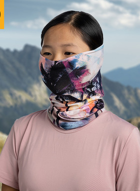 【少女款】BUFF西班牙新款户外女士酷爽防风防晒头巾防紫外线面罩