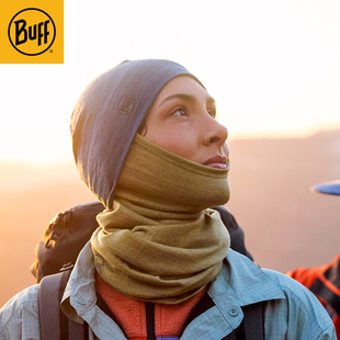BUFF秋冬美利奴羊毛套装 抓绒帽户外出行防寒亲肤保暖男女帽子