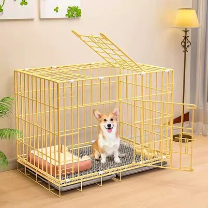 猫笼狗笼子中型犬宠物围栏家用室内栅栏不占地狗舍狗窝训练小型犬
