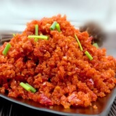 红渣辣椒贵州遵义特产榨辣椒面湖海椒农家手工渣辣椒面包谷酸糯米