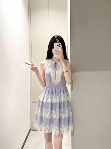 白小云/【软软小蛋糕】中古蕾丝蛋糕裙轻礼服仪式感连衣裙