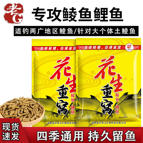 老G窝料花生重窝专攻大鲮鱼