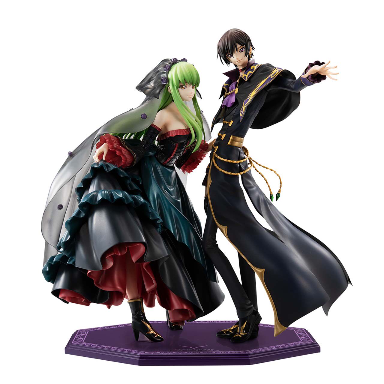 现货哔哩哔哩MegaHouseCODE GEASS 反叛的鲁路修L.L.&C.C套装手办