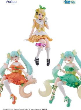 定金哔哩哔哩 FuRyu 泡面压 VOCALOID 初音未来 镜音铃 景品手办