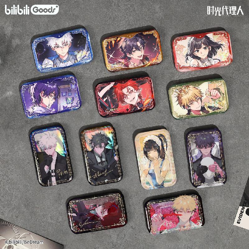 时光代理人长方形马口铁徽章