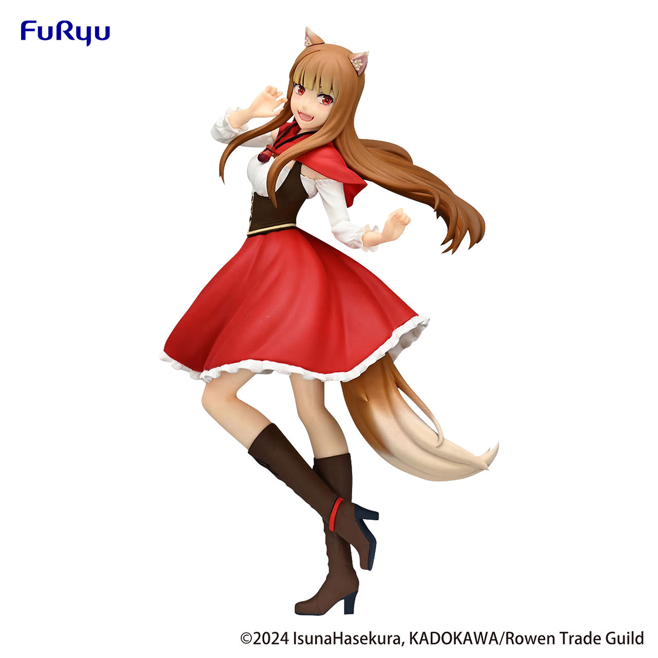 thumbnail for In Stock Bilibili 2024 New Product: FuRyu Trio-Try-iT Wolf and Spice Holo Prize