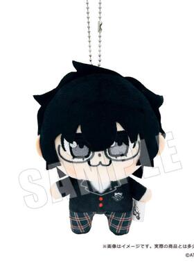 哔哩哔哩empty 女神异闻录5 主人公&星夜辉系列 毛绒玩偶系列挂件