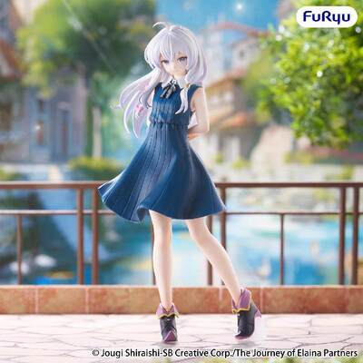 魔女之旅伊蕾娜蓝色连衣裙手办