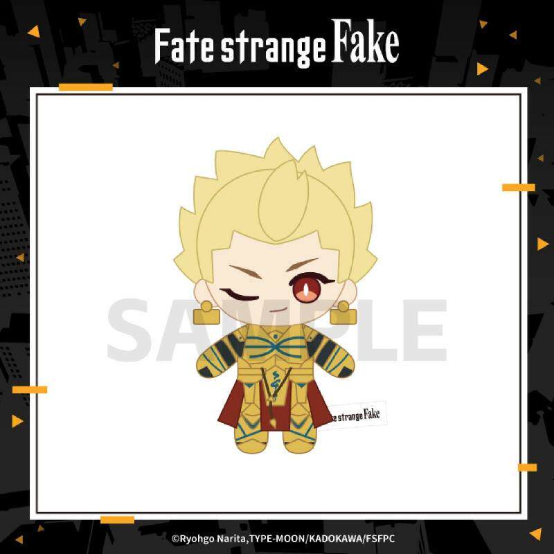 bilibili哔哩哔哩 Fate/strange Fake 毛绒挂件&趴肩毛绒坐姿玩偶