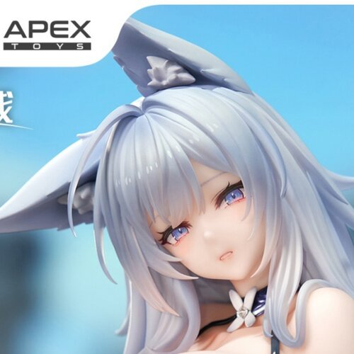 碧蓝航线信浓轰鸣的银轮手办