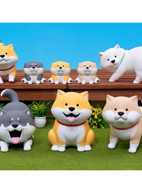 定金哔哩哔哩2025新品预售 GSC 盲盒系列 柴犬Shibanban  Q版手办