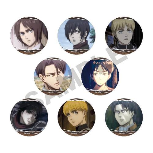 进击的巨人名场面盲抽徽章