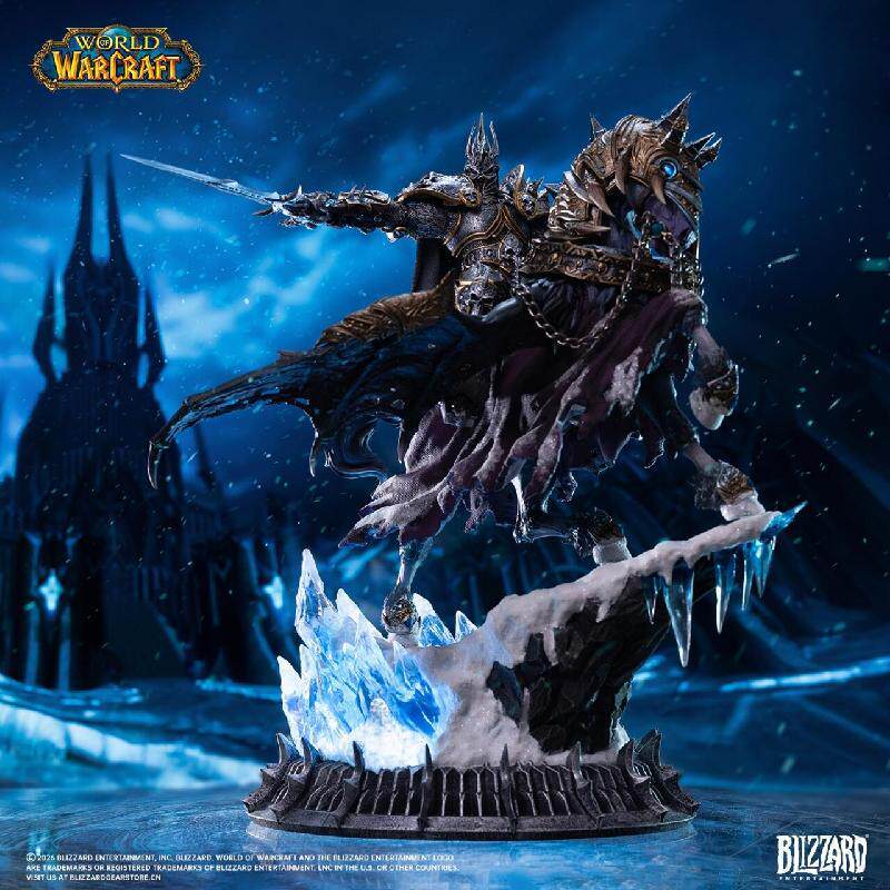 定金哔哩哔哩Blizzard暴雪游戏魔兽世界巫妖王无敌战马14英寸雕像