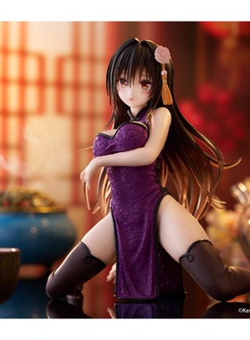 现货哔哩哔哩TAITO Desktop Cute 出包王女 古手川唯旗袍景品手办