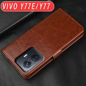 vivy77外壳 vivox77新品 vivoY77手机壳翻盖适用vivo Y77E皮套viv0丫52t全包V2219A防摔ⅴivoy软硅胶5G男女款