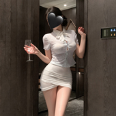 男士 空姐包臀裙制服套装 情感制服性感睡衣秘书女qqny 原创 霏慕